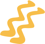 illustration wave yellow